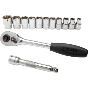 Set bussole metriche esagonali 1/2'' 13 pz