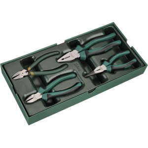 Set a vassoio pinze 4 pz