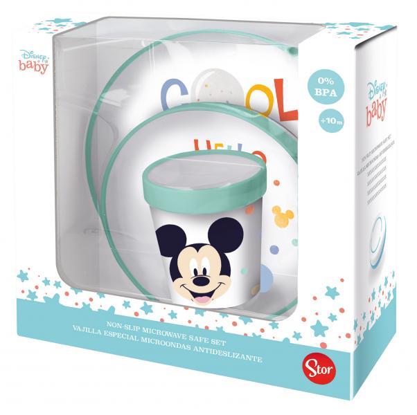 Set baby premium 3 pz Mickey Mouse - immagine 5