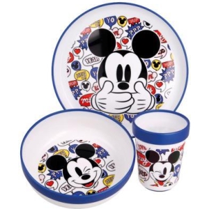 Set baby premium 3 pz Mickey Mouse