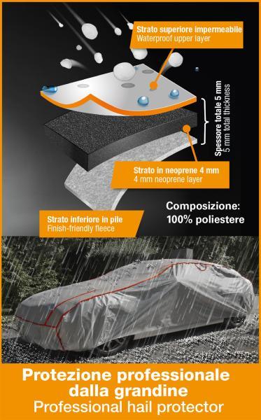 Copriauto antigrandine Storm Protector misura S - immagine 2