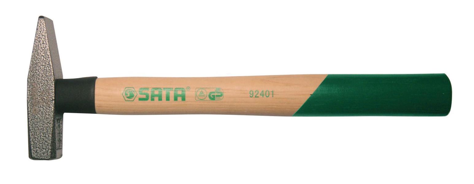 Martello da meccanica con manico in legno 300 g 300 mm