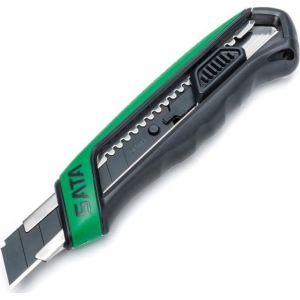 Cutter con impugnatura bicomponente da 18 mm