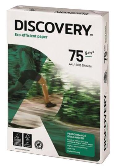 Conf. 5 risme carta A4 Discovery 75 g/mq