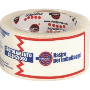 Conf. 6 nastri adesivi in polipropilene trasparente
