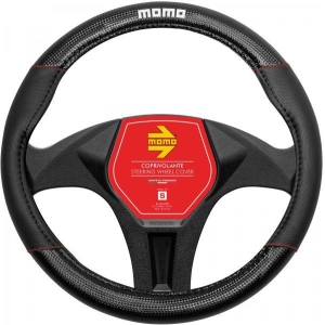 Coprivolante Carbon nero/rosso 38-39 cm