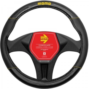 Coprivolante Carbon nero/giallo 38-39 cm