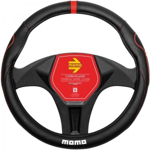 Coprivolante Supergrip nero/rosso 36,5-37,9 cm