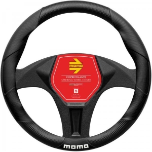 Coprivolante Tuning nero/carbonio opaco 36,5-37,9 cm