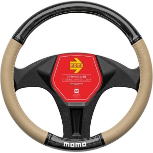 Coprivolante Luxury Wood pvc beige/nero 38-39 cm