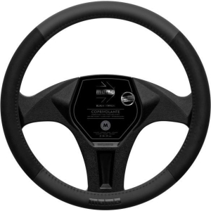 Coprivolante Easy microfibra black edition 38-39 cm