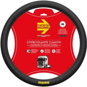 Coprivolante Truck Easy pvc nero/cuciture rosse 44-46 cm