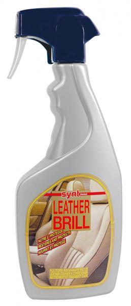 Conf. 12 pz Leather Brill pulitore pelle 500 mL