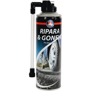 Conf. 12 pz Ripara e Gonfia pneumatici auto 300 mL
