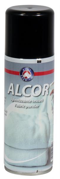 Conf. 12 pz igienizzante tessuti Alcor 200 mL