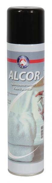 Conf. 12 pz igienizzante tessuti Alcor 400 mL