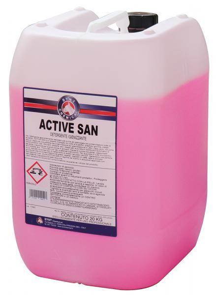 Tanica 20 kg Active San detergente igienizzante