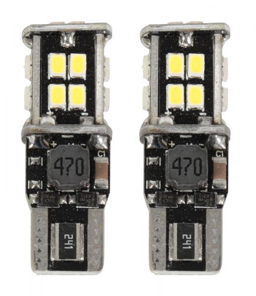 Lampadine 15 led W5W/W16W 12V 12W