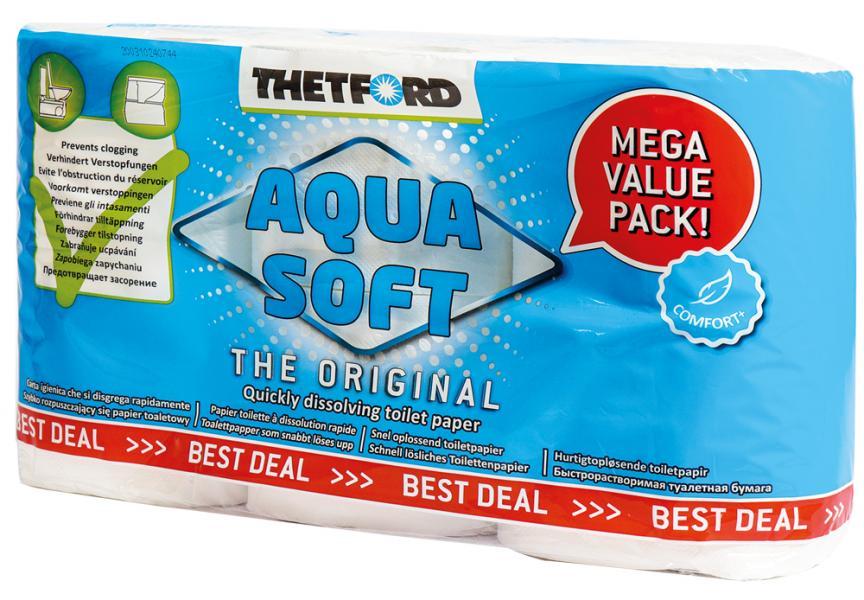Carta igienica Aqua Soft 6 rotoli