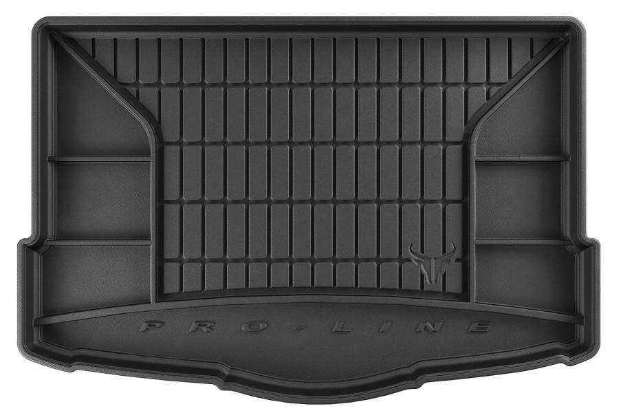 Vasca baule 3D NISSAN Qashqai II 13>21 (piano di carico basso, ruota di scorta temporanea)