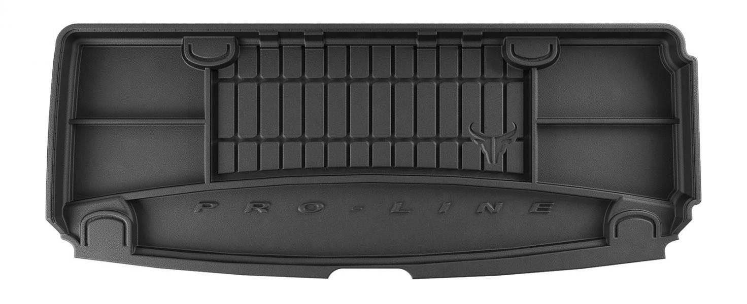 Vasca baule 3D MERCEDES GLS 15>19 (X166) (7 posti, terza fila di sedili non ripiegata, pianale non regolabile in altezza)