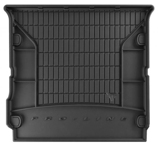 Vasca baule 3D NISSAN Pathfinder III 05>14 (7 posti, terza fila di sedili ripiegata, pianale non regolabile in altezza)