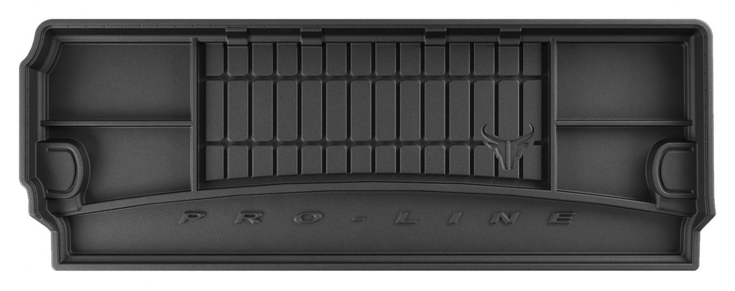 Vasca baule 3D NISSAN Pathfinder III 05>14 (7 posti, terza fila di sedili non ripiegata, pianale non regolabile in altezza)