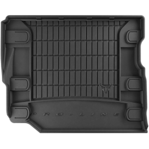 Vasca baule 3D JEEP Wrangler IV 17> (versione Unlimited, no ibrida, senza sedili posteriori regolabili, con subwoofer Alpine e organizer baule)