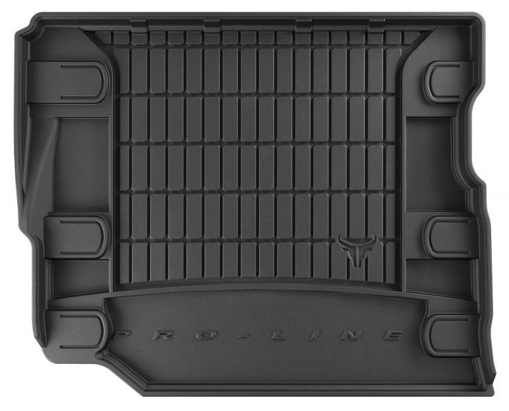 Vasca baule 3D JEEP Wrangler IV 17> (versione Unlimited, no ibrida, senza sedili posteriori regolabili, con subwoofer Alpine e organizer baule)