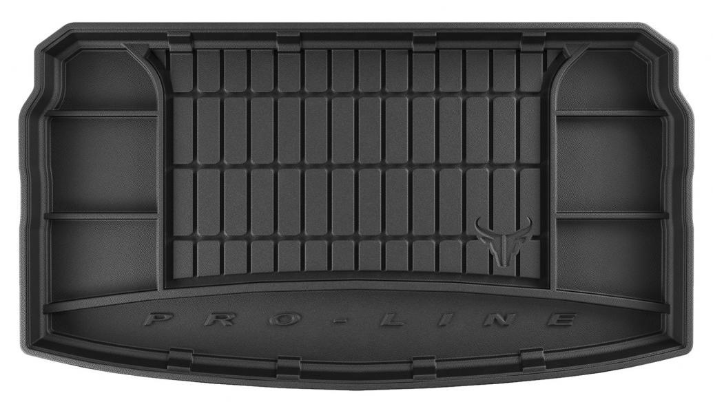 Vasca baule 3D VOLKSWAGEN Polo VI 3/5p. 17> (piano di carico basso, piano di carico regolabile in altezza)