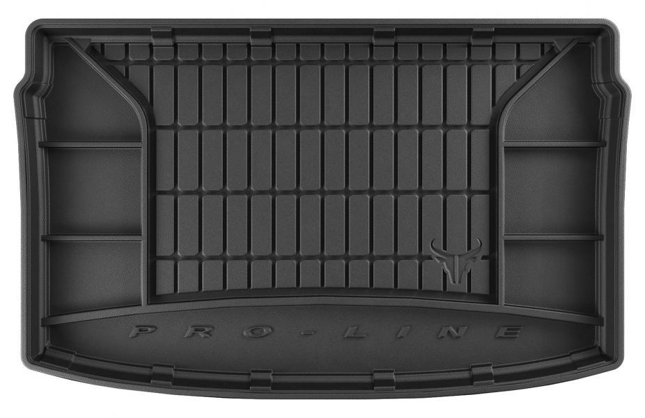 Vasca baule 3D VOLKSWAGEN Polo VI 3/5p. 17> (piano di carico alto, piano di carico regolabile in altezza)