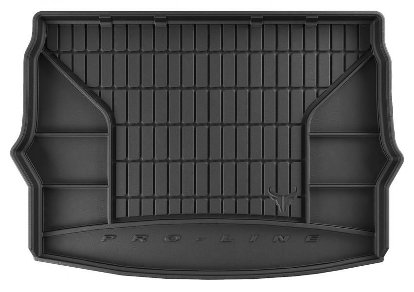 Vasca baule 3D NISSAN Qashqai II 13>21 (piano di carico alto)
