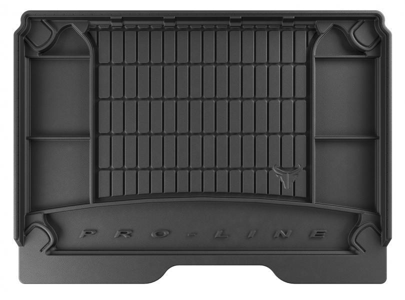 Vasca baule 3D CITROEN Berlingo II 5p. 08>18 (con portellone posteriore singolo) - PEUGEOT Partner II Tepee 08>18