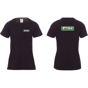 T-shirt donna nera taglia S