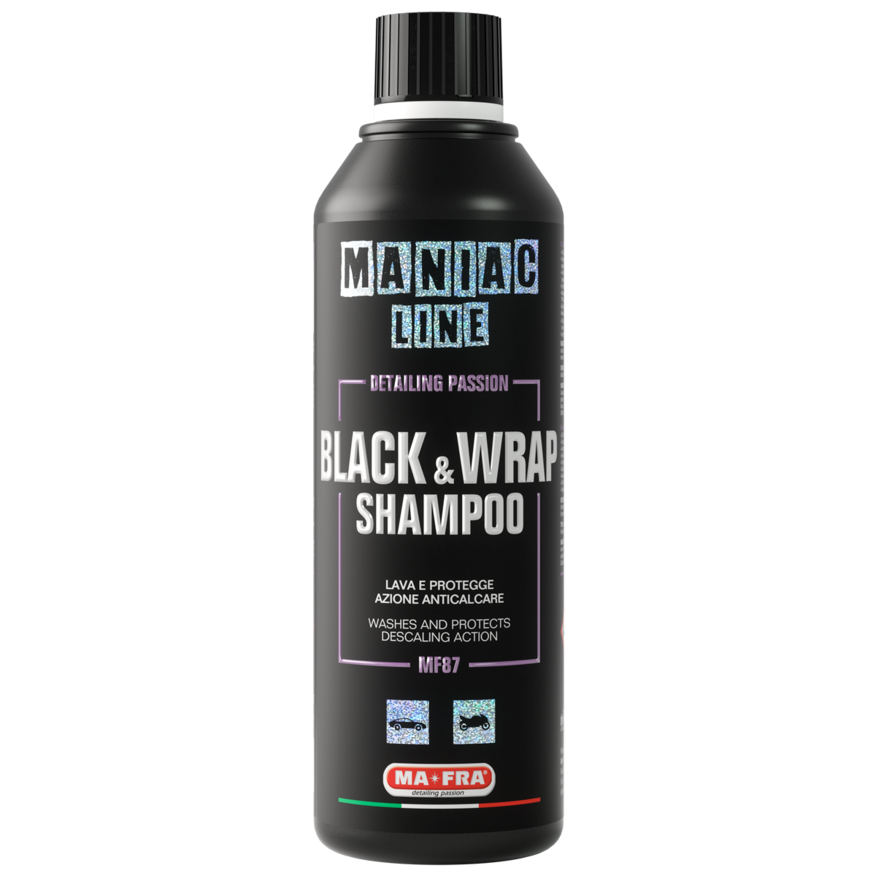 BLACK E WRAP SHAMPOO 500 ML - MF 87
