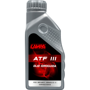 ATF III olio idroguida per impianti idraulici e servosterzo - 500 ml