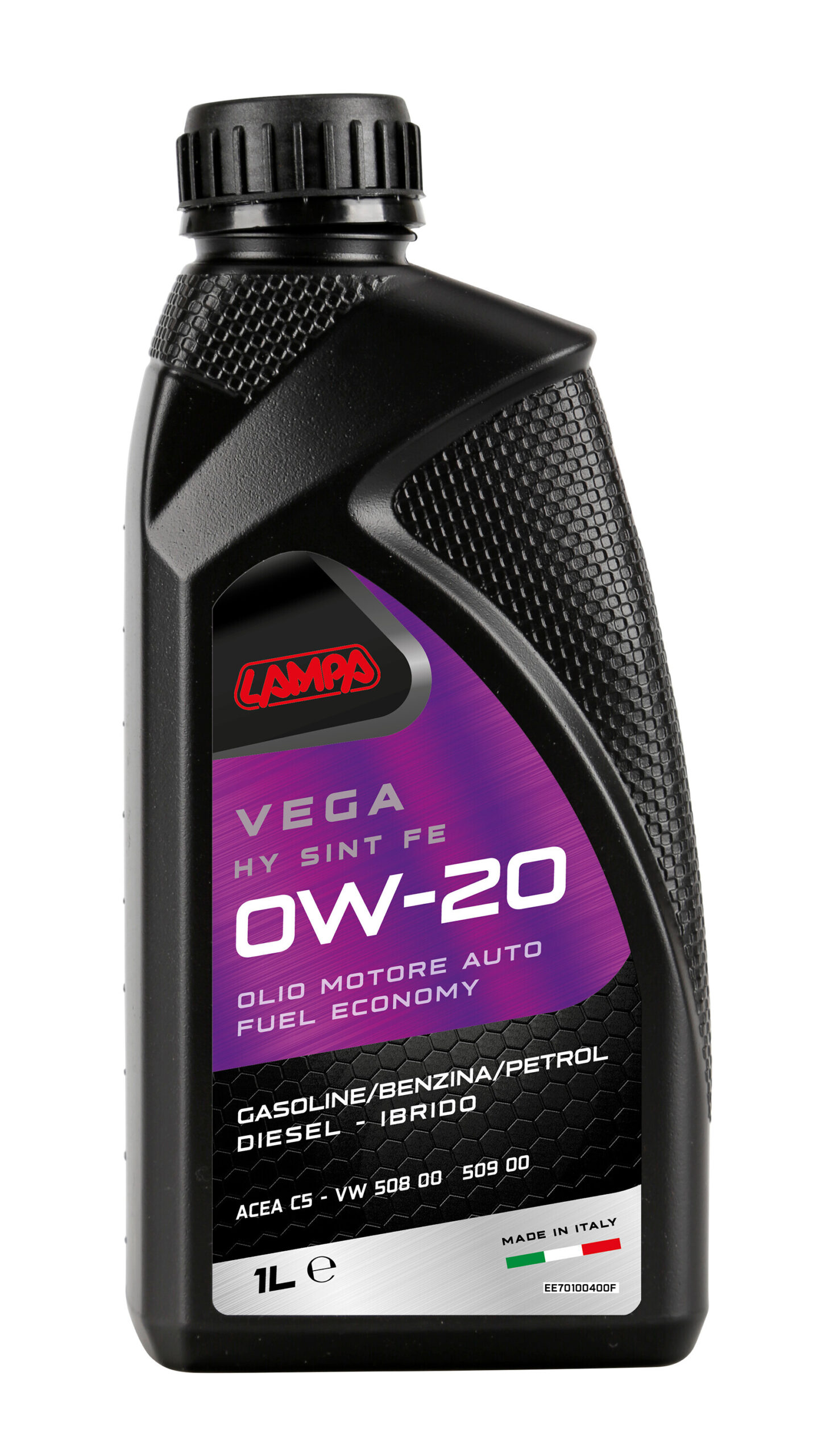 Vega HY Sint FE 0W-20, olio motore auto - 1 L