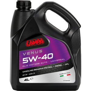 Venus 5W-40, olio motore auto - 4 L