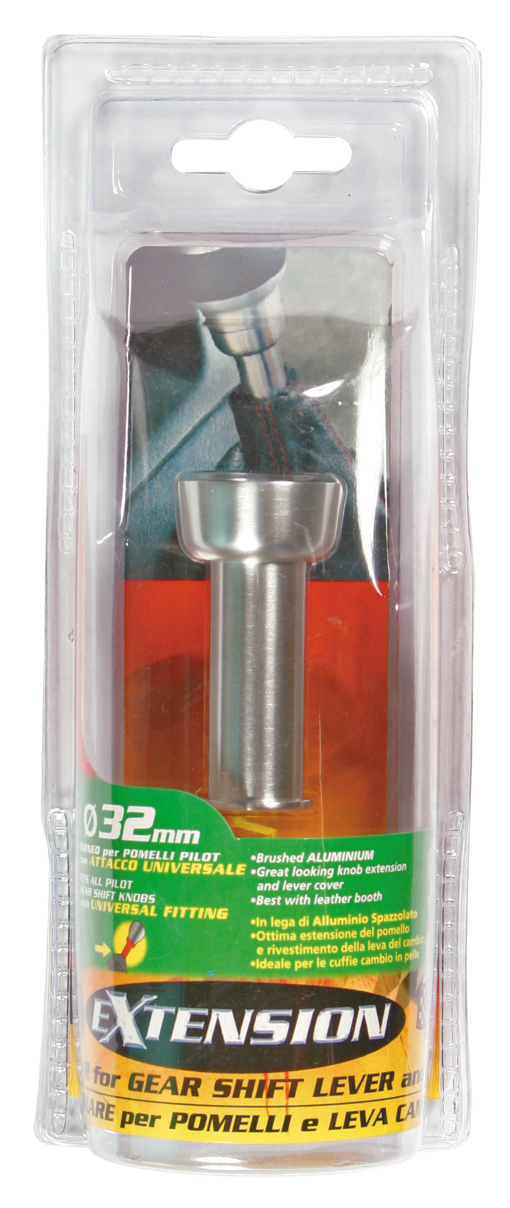 Collare pomello largo e lungo - Ø 32 mm - h 70 mm - immagine 2