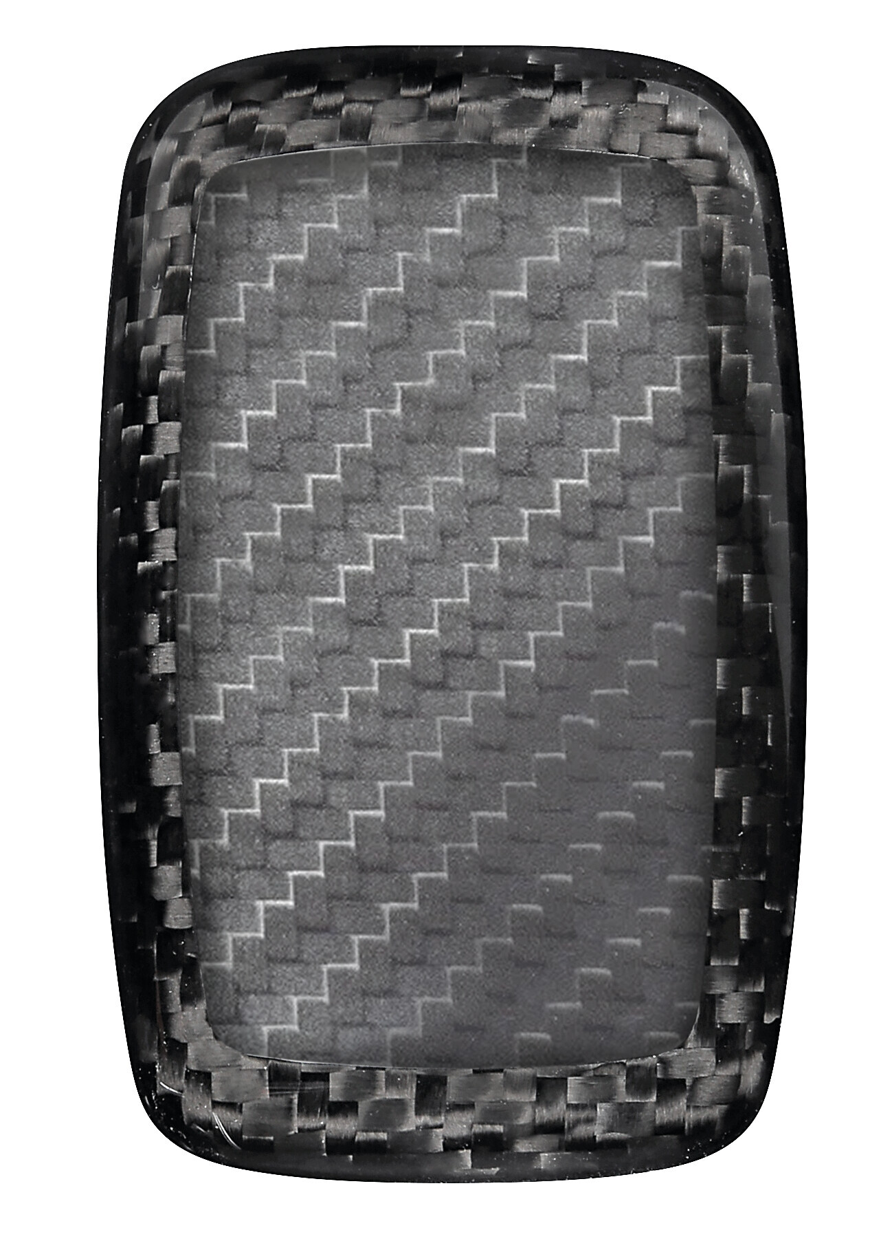 Cover in fibra di carbonio per chiavi auto, conf. singola - compatibile per - Jaguar, Land Rover - 1