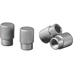 Sport-Cap, set 4 tappi coprivalvola - Alluminio