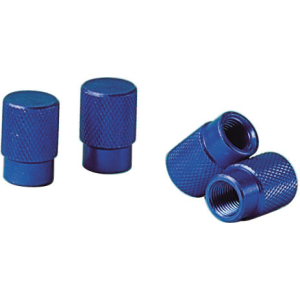 Sport-Cap, set 4 tappi coprivalvola - Blu