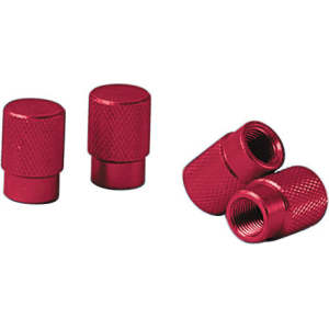 Sport-Cap, set 4 tappi coprivalvola - Rosso