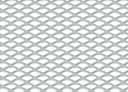 Racing Grill - Rombo fine 2x4 mm - 100x33 cm - Satinato