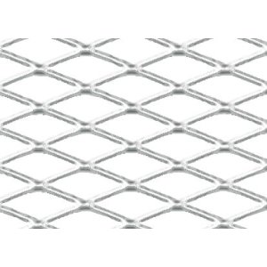 Racing Grill - Rombo medio 6x12 mm - 120x20 cm - Lucido