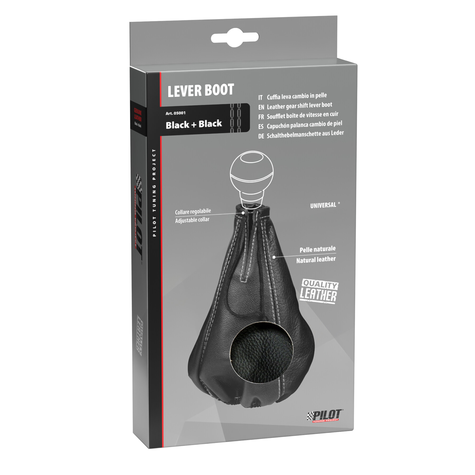Cuffia leva cambio - Nero - immagine 4