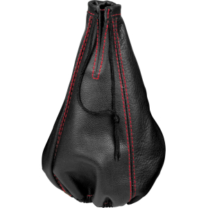Cuffia leva cambio nera - Rosso