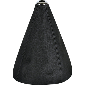 Premium, cuffia leva cambio in pelle - Nero