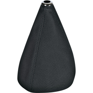 Premium Sport, cuffia leva cambio in pelle perforata - Nero