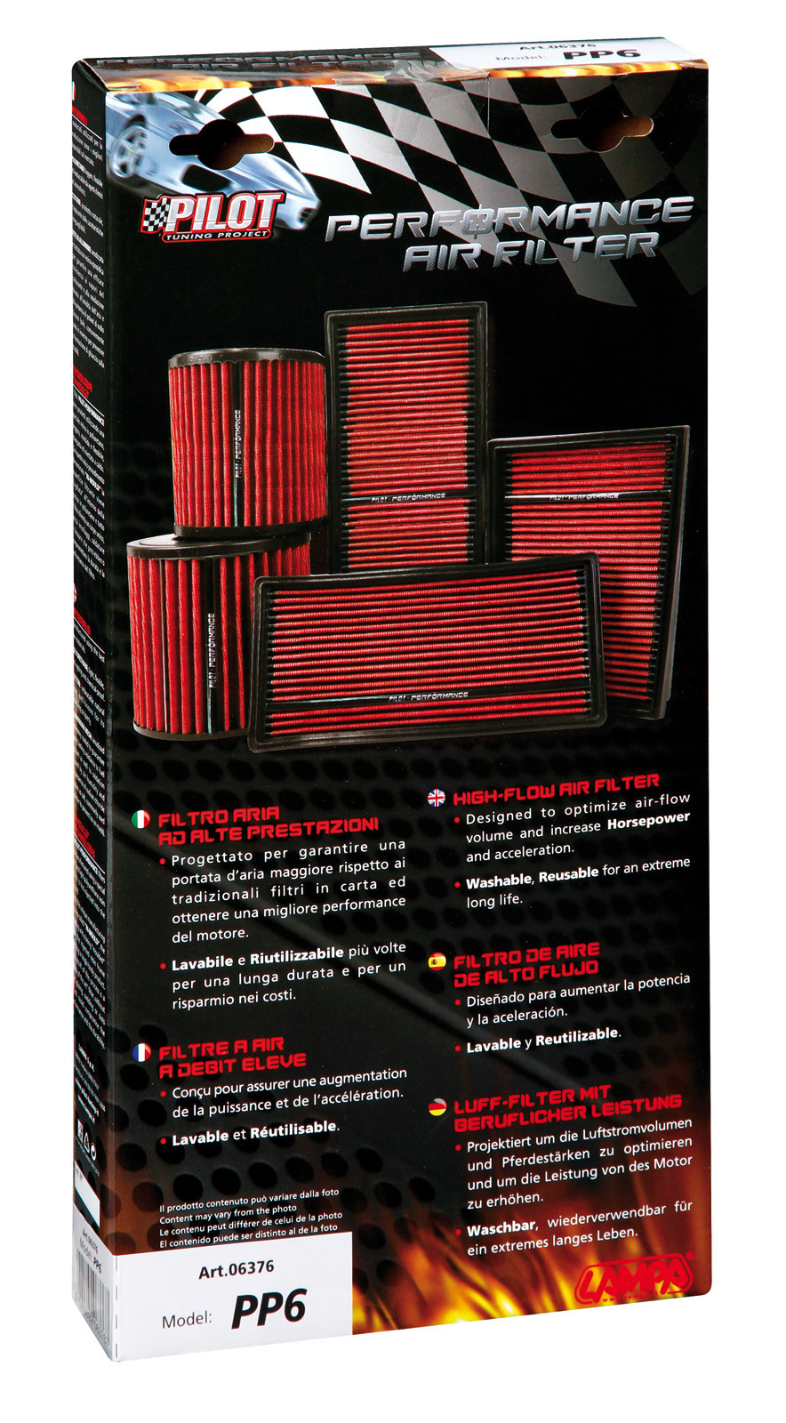 Filtro aria Pilot Performance PP6 - immagine 2